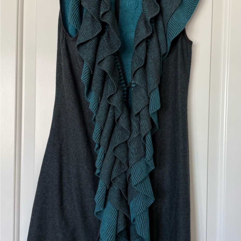 Nic & Zoe Ruffle Cardigan - Picture 4 of 7